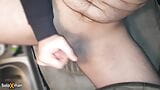 Loud handjob in taxi in public - SoloXman snapshot 11