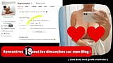 Mysterieuse beurette baiser sur la table avec mes gros seins snapshot 5