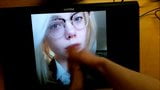 Elle Fanning looks Absolutely Adorable in glasses Tribute snapshot 4