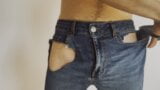 Teen boy sexy dance and cut my pants till im full naked snapshot 10