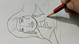 Sketch Drawing mummy ko pata kar choda snapshot 7