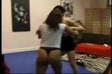 Dress Ripping Lesbian Sexfight snapshot 4