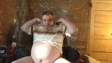 Fat Pig Drinks Piss and Cums in a Sticky Mess snapshot 4