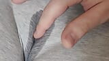 Spitting and Rubbing Cameltoe Delicious Wet Pussy of My Step Sister snapshot 6