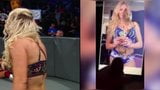 Wwe charlotte flair cum homenaje compilación snapshot 10