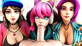 Le ragazze di Paladins adorano succhiare il cazzo snapshot 11