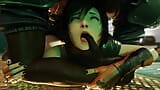 BBC (gnadenlos fickt Lara Crofts große muschi) Riesiger schwanz in ihrer nassen und sahnigen muschi (HARTER SEX 3D-PORNO) QOC snapshot 16