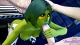 Originaler Gamora-Blowjob snapshot 3