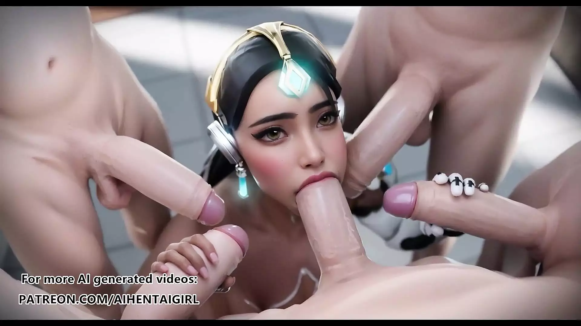 Overwatch Symmetra Gangbang 無修正 変態 AI 生成 | xHamster