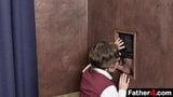 Altar boy decides to play Father Role in confessional booth snapshot 5