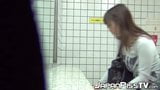 Hot peeing sessions with beautiful Japanese babes in public snapshot 8