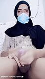 Ragazza carina in hijab - sborrata prematura accidentale snapshot 4