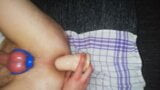 Twink-bawah Jerman pancutan mani besar selepas kongkek dildo mendalam dan kasar snapshot 5