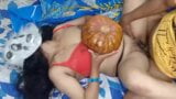 Une belle jeune adolescente indienne se fait baiser par son voisin à l'Halloween snapshot 19