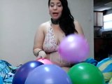 Ginger Paris Having Fun With Balloons Cam Masturbation snapshot 1