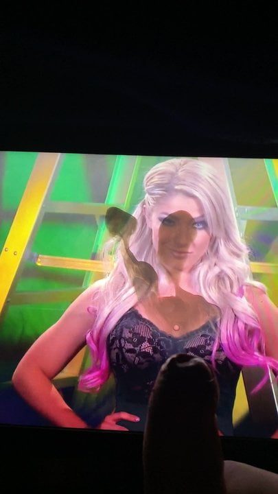 Alexa Bliss cum tribute 21