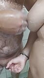 Shower fun with husband and wife snapshot 4