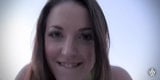 Angela White - sesso pov amatoriale con grandi tette sulla spiaggia snapshot 2