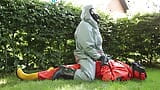 Chemical Hazmat Rubber Suit Action Part 2 snapshot 3