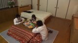 ¡Pt3 travesuras secretas en la parte inferior del cuerpo desprotegida en el kotatsu! snapshot 1