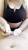 MPOV: Latex glove handjob with big finish snapshot 5