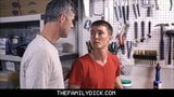 Young Twink Stepson Family Sex With Stepdad In Garage snapshot 4