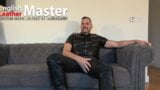 Leather Master humiliates you for your small cock - SPH PREVIEW snapshot 1