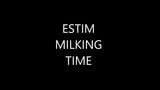 Estim milking. Handsfree orgasm with big cumshot snapshot 1