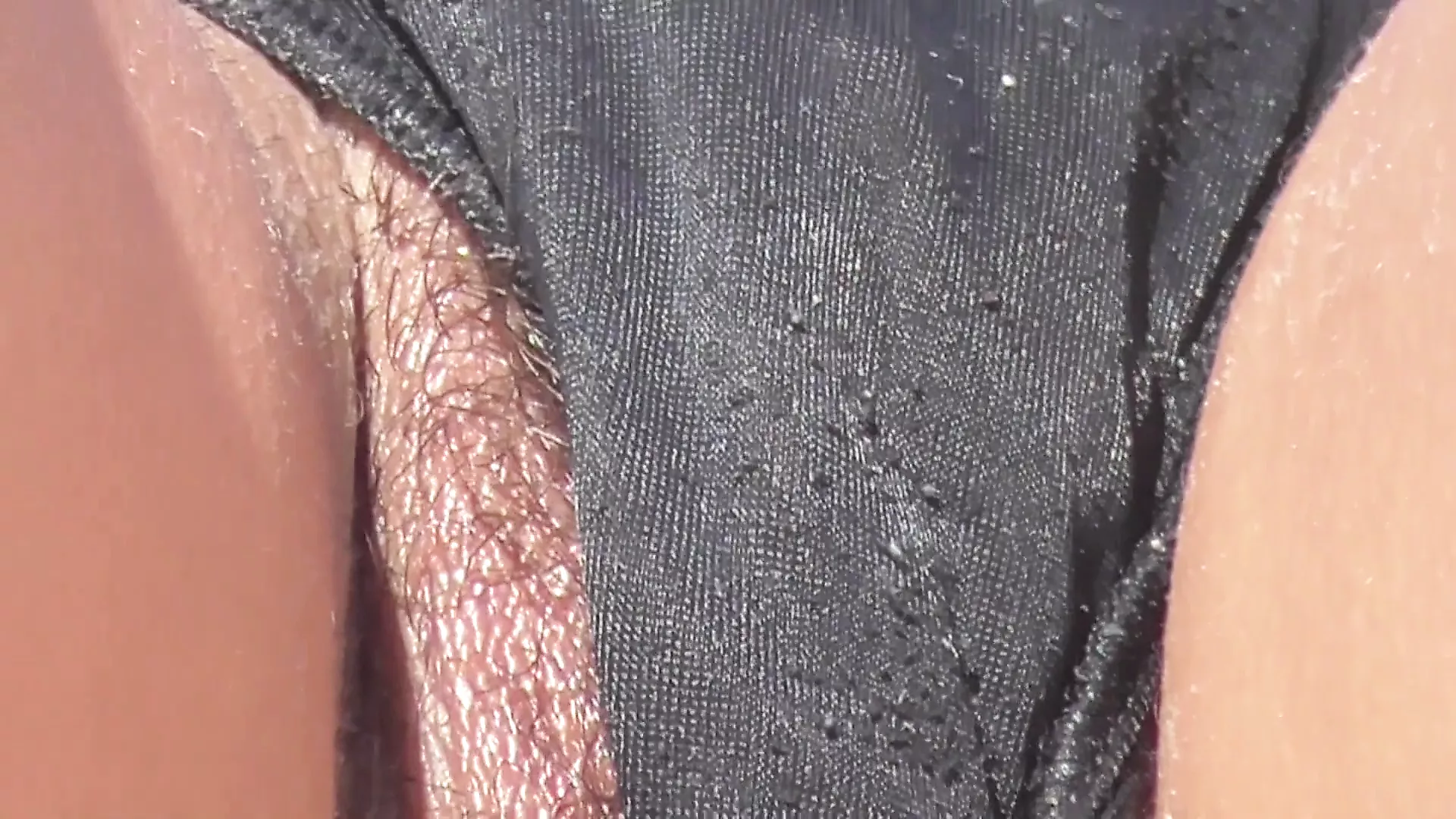 Girl wearing slip pussy