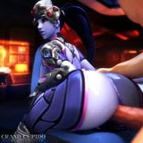 3D - GrandCupido - Widowmaker gets anal massage snapshot 5