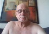 AWC sexy bear Grandpa strokes his thick cock compilation snapshot 18