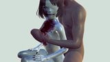 Having sex with a perverted zombie girl, undead lover. snapshot 12