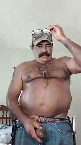 Mature Mexican Mustache Jerks and Cums