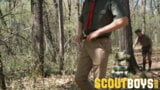 Dom hung scoutmaster with mustache fucks twink hard and raw snapshot 3