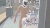 fucked a cute girlfriend in a sexy cat outfit in class snapshot 3