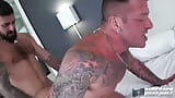 BAREBACKTHATHOLE Tattooed Jon Shield And Hugh Hunter Breed snapshot 8