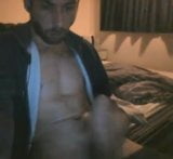 Str8  shows his penis & cums on his chest snapshot 1