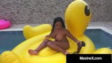 Cambodian Cougar Maxine X, Finger Bangs Her Cunt On Big Duck snapshot 14