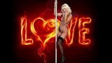 Hot love - medias, striptease, pole dance snapshot 8