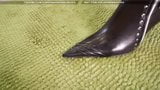 pointed toe stiletto heels black pantyhose snapshot 13