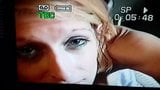 Big tit blonde gets a facial  snapshot 5