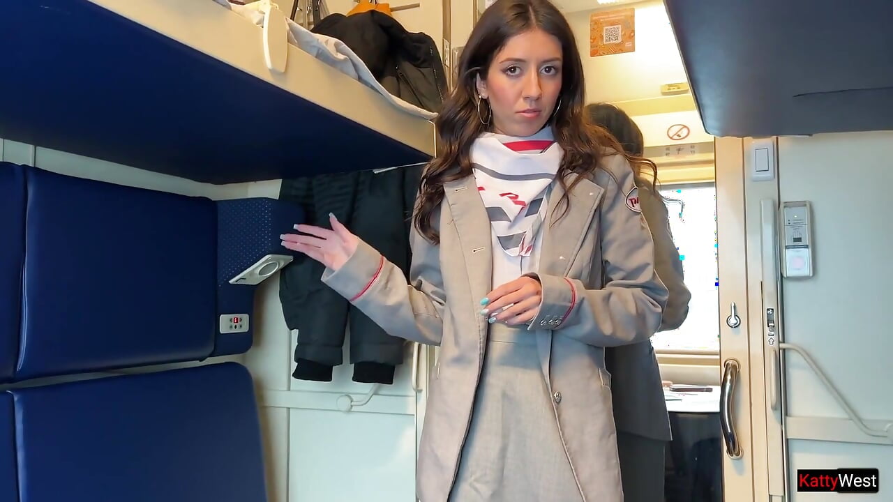 Sex with Conductor on the Train, I Hope She Doesn't Get Fired