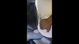 Grossa bella donna pawg scopa grande cazzo nero sul sedile posteriore. snapshot 19