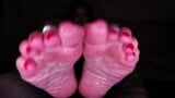 Sensual oiled Feet Worship snapshot 3
