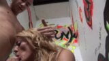 STACEY SARAN:"Hardcore with Huge Cock in the Glory Hole" snapshot 15