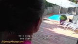 teen rough nuru fucked by her poolboy snapshot 4