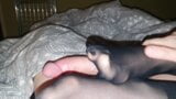 Cum on Nylon feet #3 snapshot 2