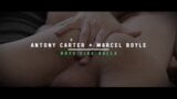 BoyFun - Antony Carter с большой елдой очко и без презерватива трахает твинка Marcel Boyle snapshot 1