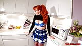 Kitchen fun with busty redhead milf Red XXX snapshot 10