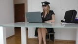 Belle in Sexy Police woman officer creampied snapshot 2